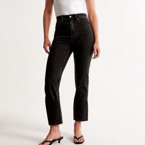 Abercrombie & Fitch | Ultra High Rise Ankle Straight Jeans